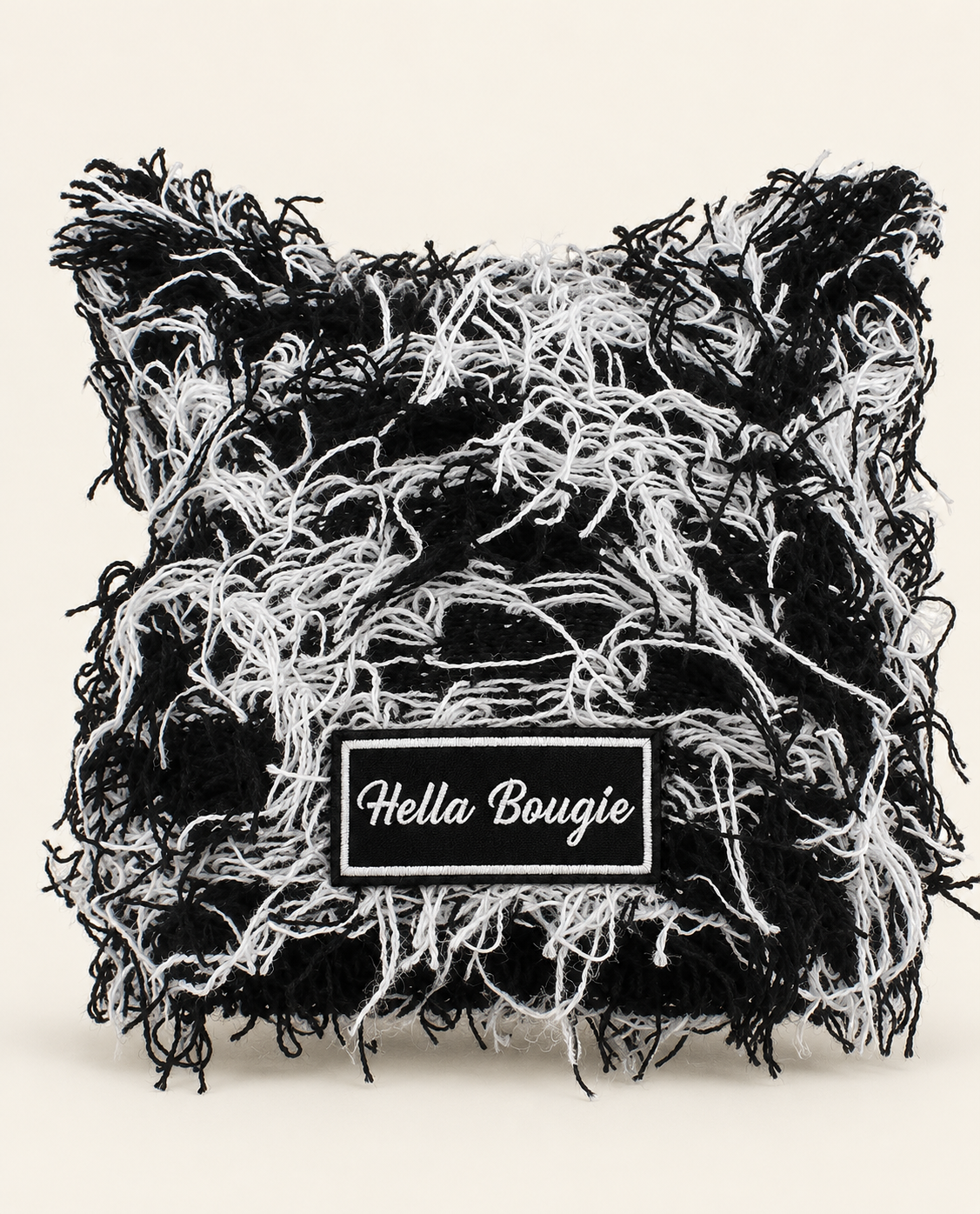 Hella Bougie Shaggy Cat-Ear Beanie