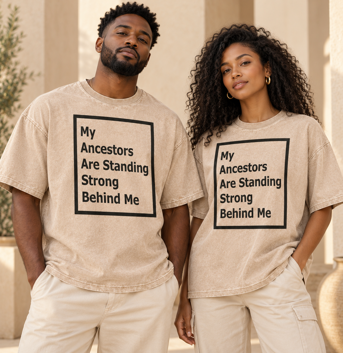 My Ancestors Are Standing Strong Behind Me — Acid Wash